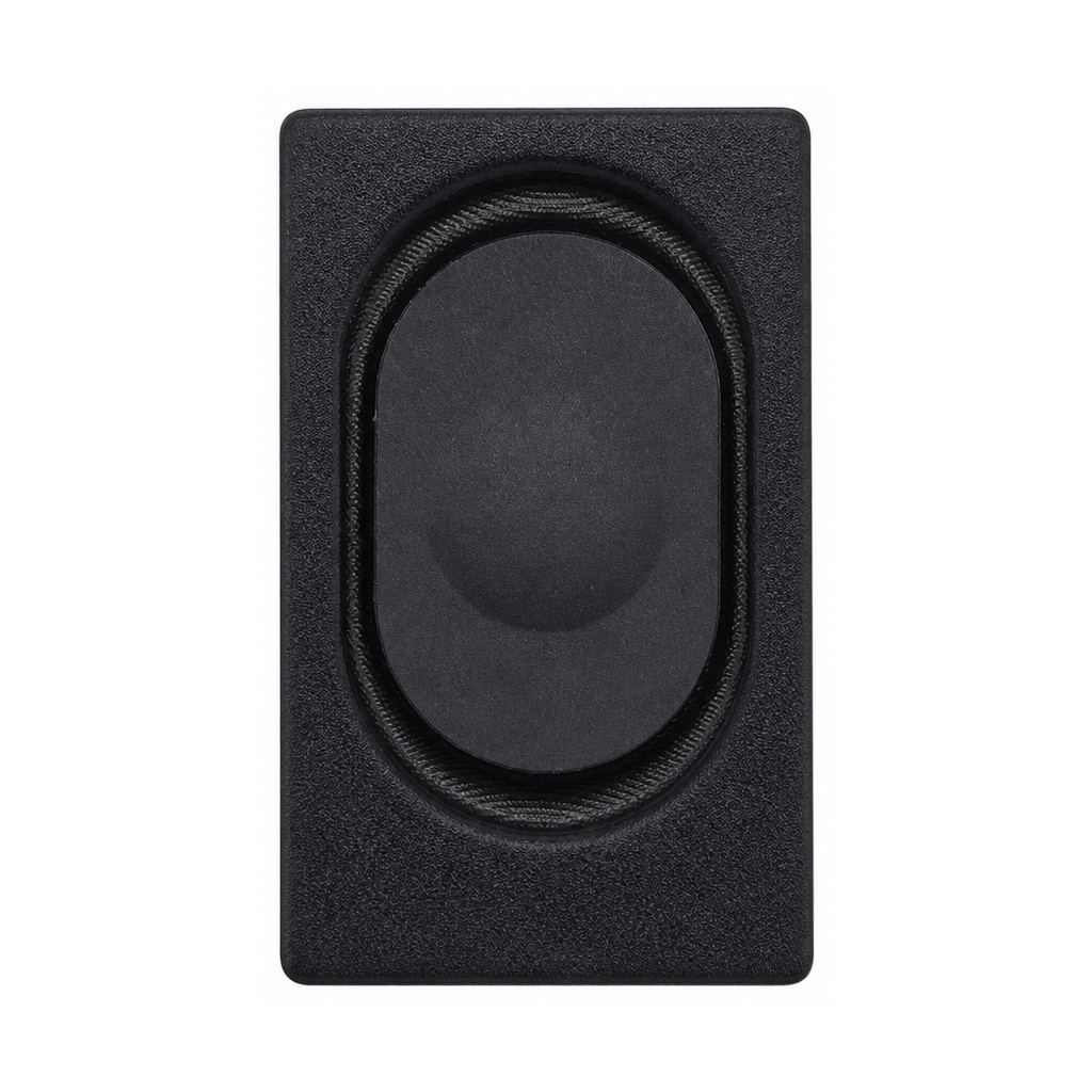 BOX Speaker Module 32x22x10.8mm (1.26"x0.87"x0.43"), 8Ω 1.5W/2W - Back View (XDEC Cavity Speaker Driver)