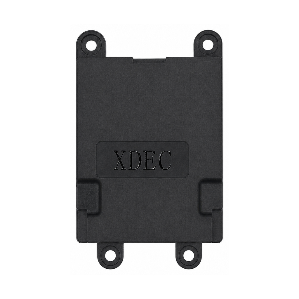 Boxed Loudspeaker Driver 37x30x9.5mm (1.46"x1.18"x0.37"), 4Ω 2W/3W - Back View (XDEC Cavity Speaker Driver)