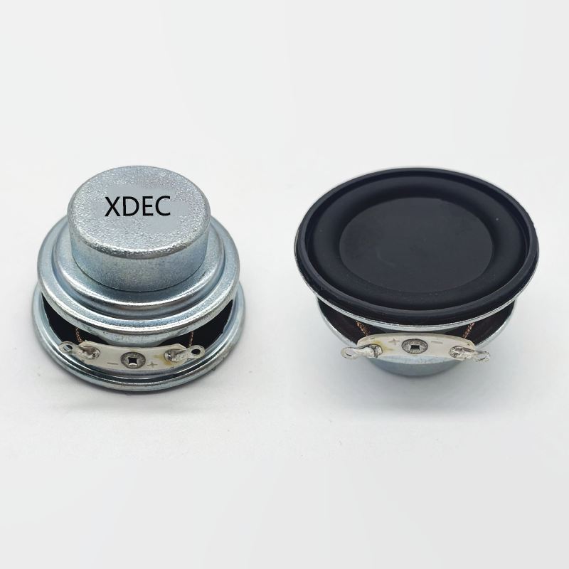 Multimedia Speaker Unit diameter 40mm (1.57"), height 24.3mm (0.96"), 4Ω 5W/6W - XDEC same size option