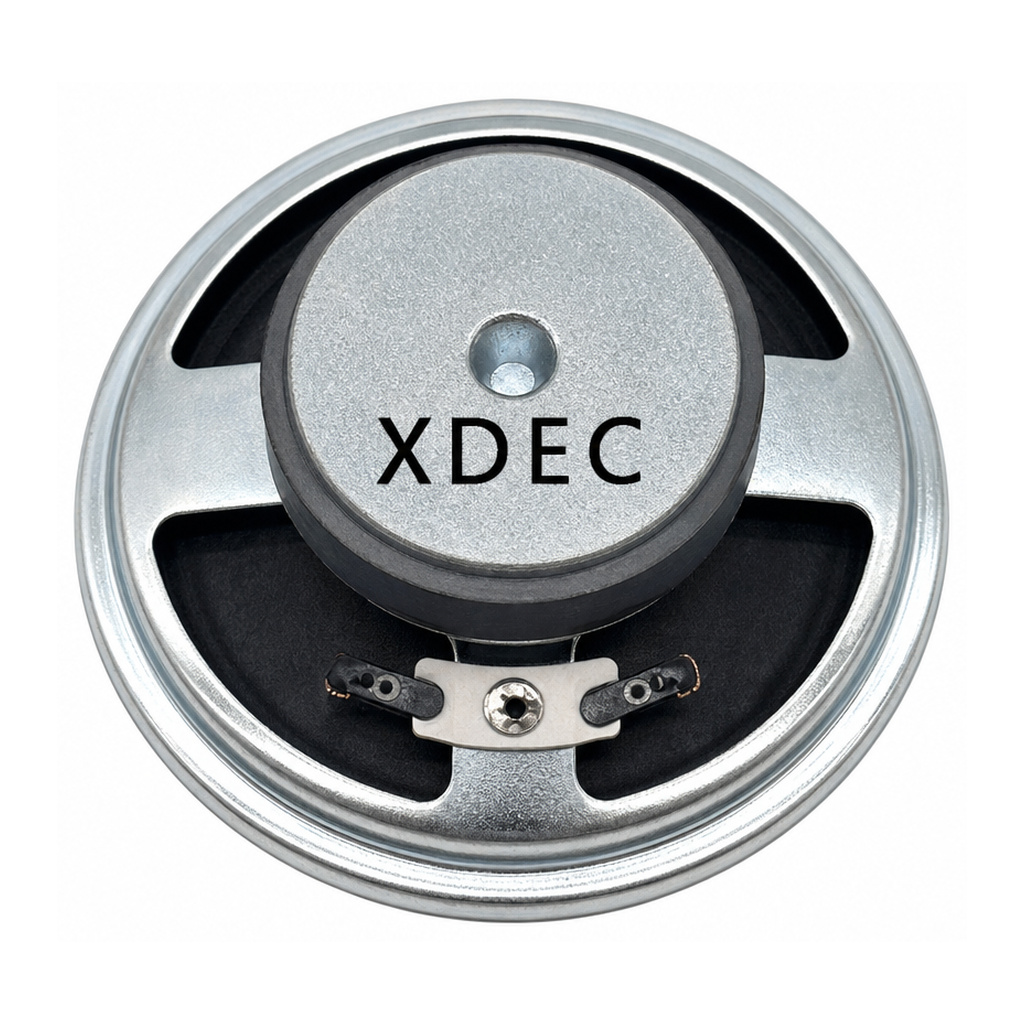 Multimedia Speaker Driver diameter 66mm (2.6"), height 18.7mm (0.74"), 4Ω 8W/10W - Back View (XDEC Multimedia Speaker Driver)